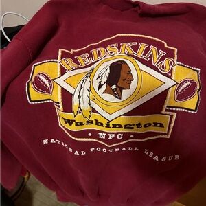 Vintage Washington Redskins Crew Neck Sweatshirt